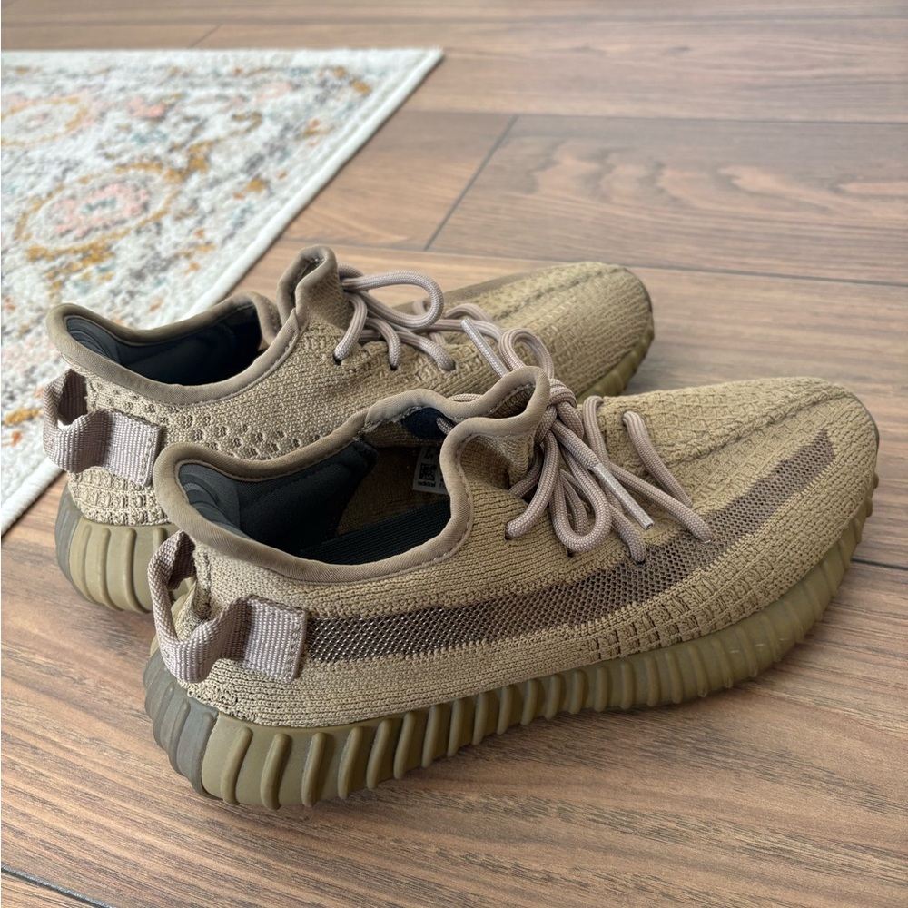 Yeezy Tan and Brown Sneakers